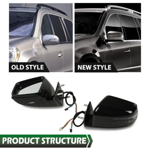 Fit For 05-11 Mercedes Benz W164 X164 ML GL Blind Spot Side View Mirror Assembly - Picture 11 of 13