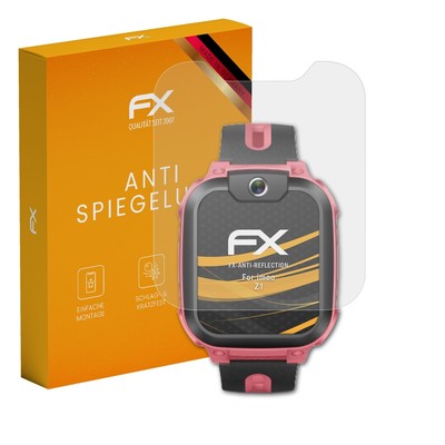 atFoliX 3x Displayfolie für imoo Z1 Schutzfolie matt&stoßfest Folie