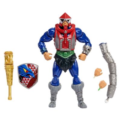 Mattel HYC51 - Masters of the Universe - New Eternia Mekaneck Actionfigur, 18 cm