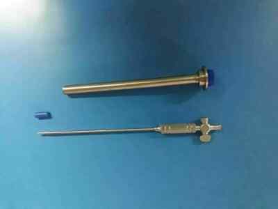 Laparoscopic Veress Needle 140mm And Metal Reducer 10mm Instruments Set-2Pcs