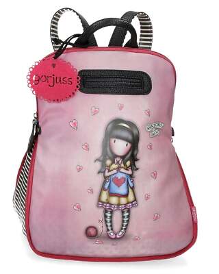 Gorjuss Santoro 3482221 Women's Purple Faux Leather Casual Backpack