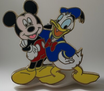 Disney Pin Best Friends Forever Mickey Mouse and Donald Duck Disneyland