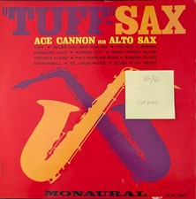 Ace Cannon His Alto Sax "Tuff"-Sax Vinyl Record LP VG/VG HL 12007 1962