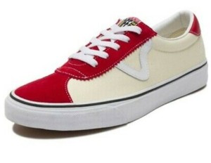 red retro vans