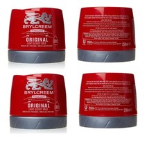 BRYLCREEM RED TUBS ORIGINAL CLASSIC X4 HAIR STYLING CREAM 250ml - JUST £20.99