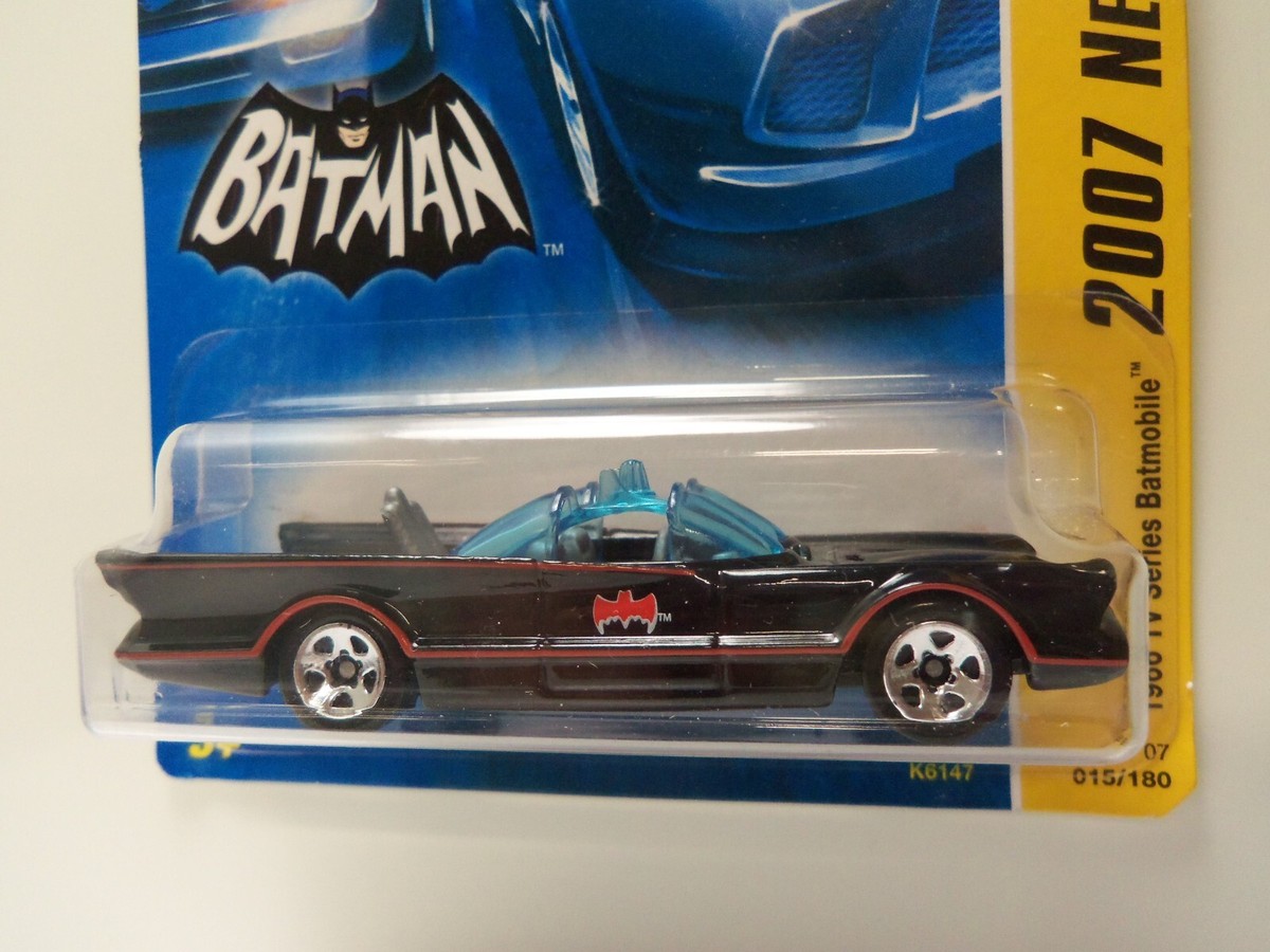 新品未開封Hot Wheels バットモービル 1:18 1966年TVシリーズ 2007 Hot Wheels New Models 1966 TV Series Batmobile #015/180
