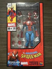 Mafex No 185 Spider-Man Classic Costume ABS PVC Figure Marvel Medicom Toy New