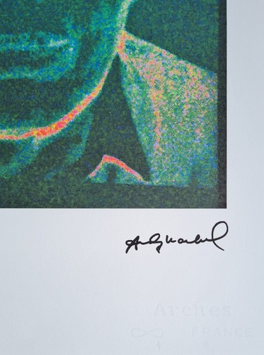 ANDY WARHOL * Joseph Beuys * 57 x 38 cm * signed lithograph * limited # 70/100 - Bild 7 von 11