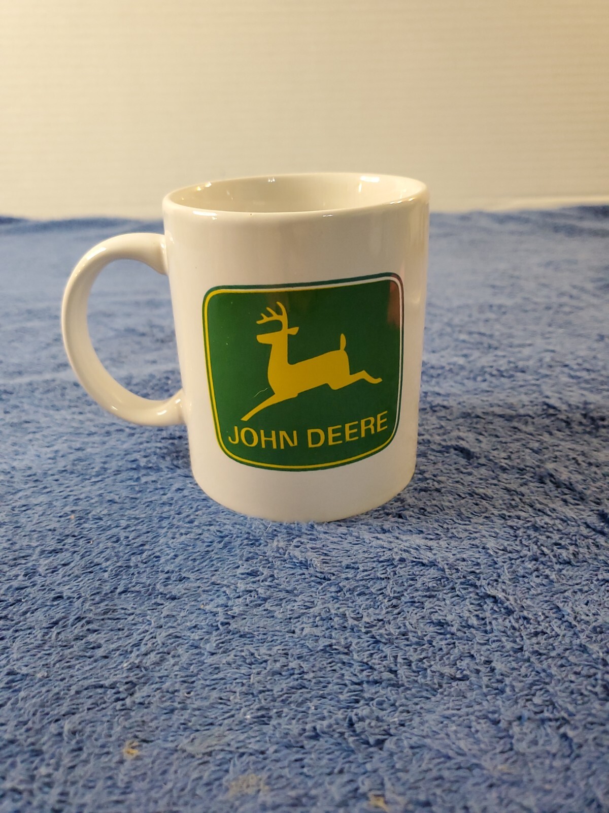 John Deere  Licensed Product White Coffee Tea Mug Cup by Gibson Farmers Farm
