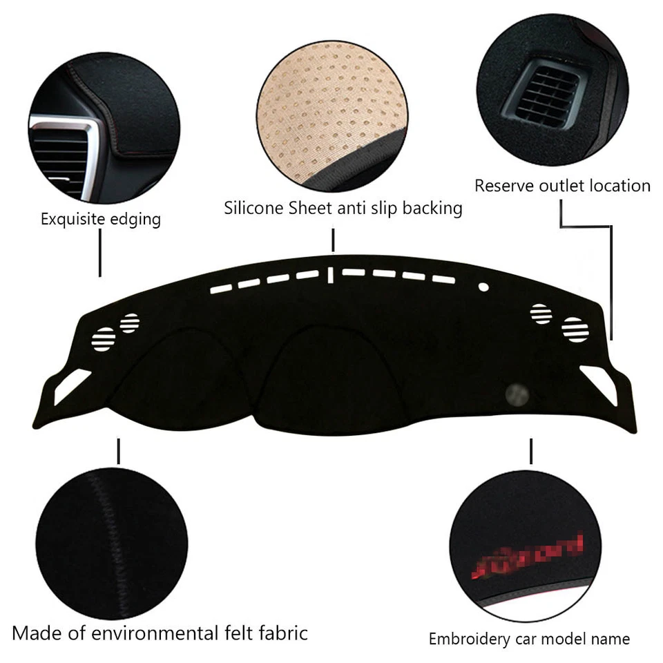 Alfombrilla protectora solar para tablero de instrumentos Toyota 86 FR-S Subaru BRZ 13-16 Foto 2 de 4