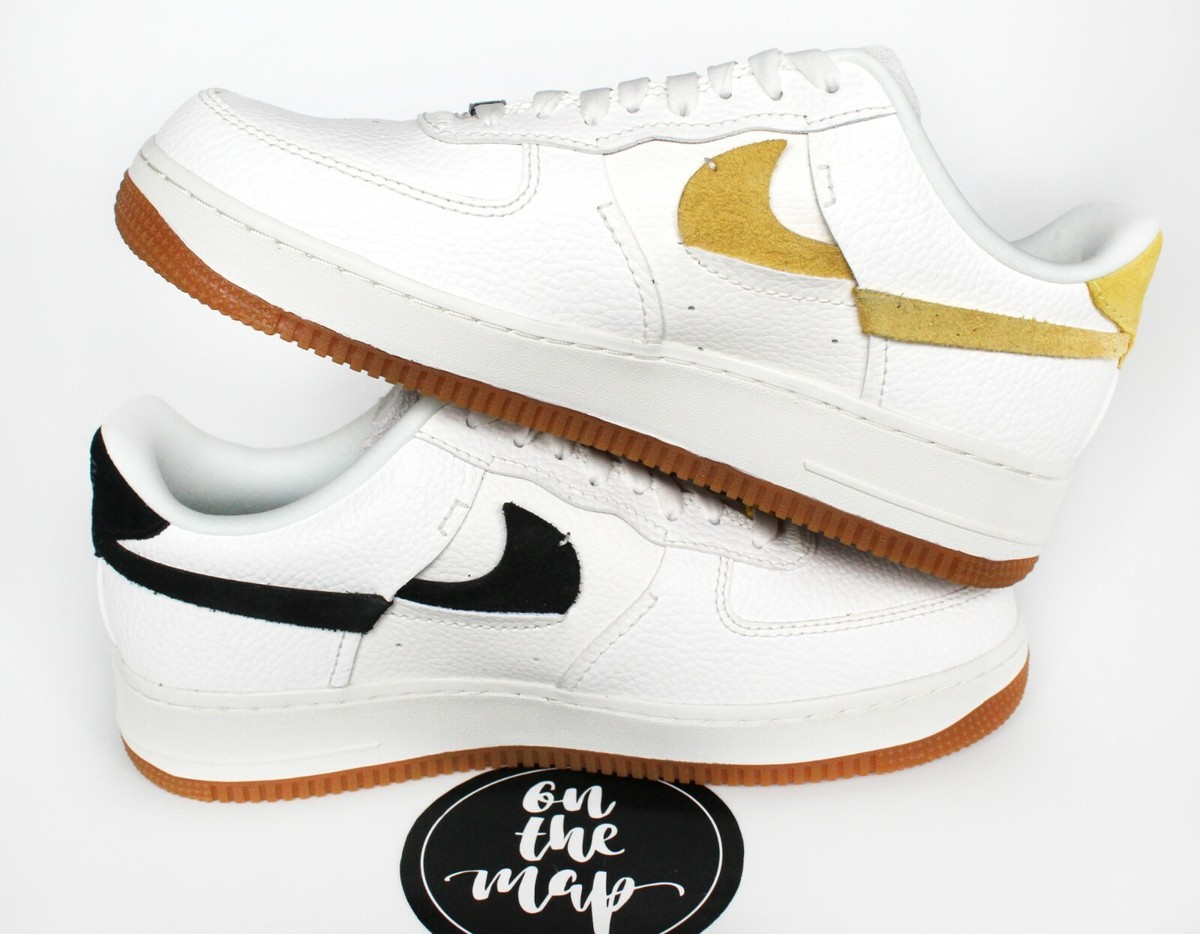 Nike Air Force 1 AF1 '07 LXX Vandalised White Yellow Black