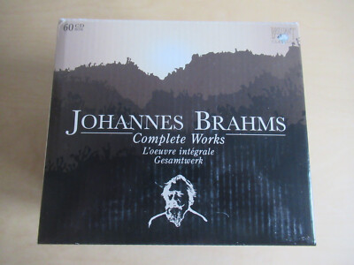 Johannes Brahms-The Complete Works-61er CD Box inklusive CD Rom mit Texten