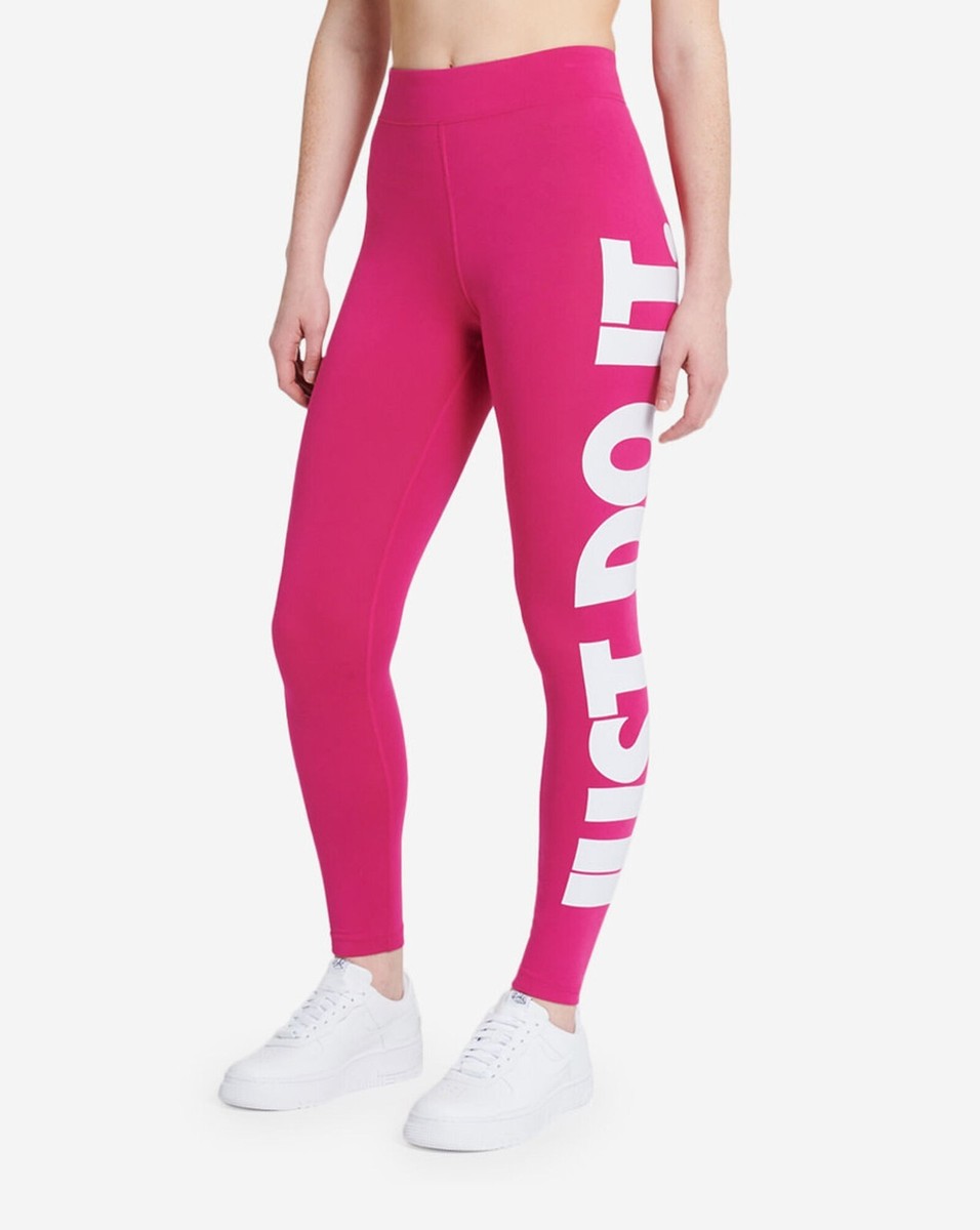 Nike Women's Sportswear Essential Leggings Dark Grey Heather White