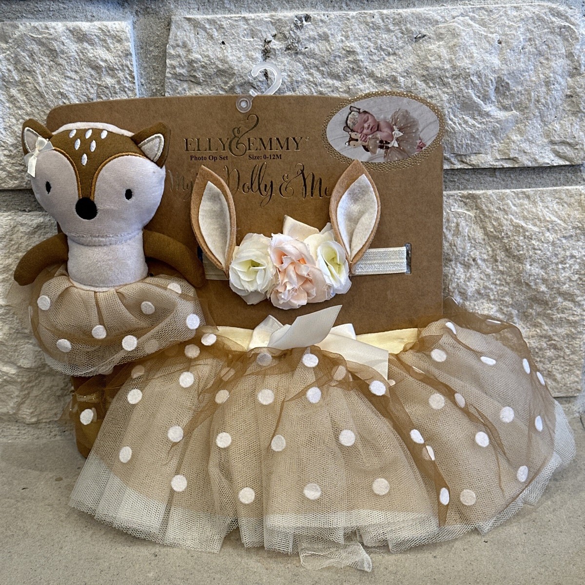 Deer Girls BallerinaTutu Set and Headband Deer Girls BallerinaTutu Set and Headband