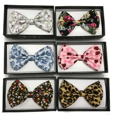 Fashion Foral Flower Style Men Bow tie Necktie Wedding Bow Tie Novelty Tuxedo