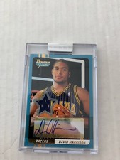 David Harrison 2004-05 Signatures Rookie Jersey Auto Card #62 Serial #167/169