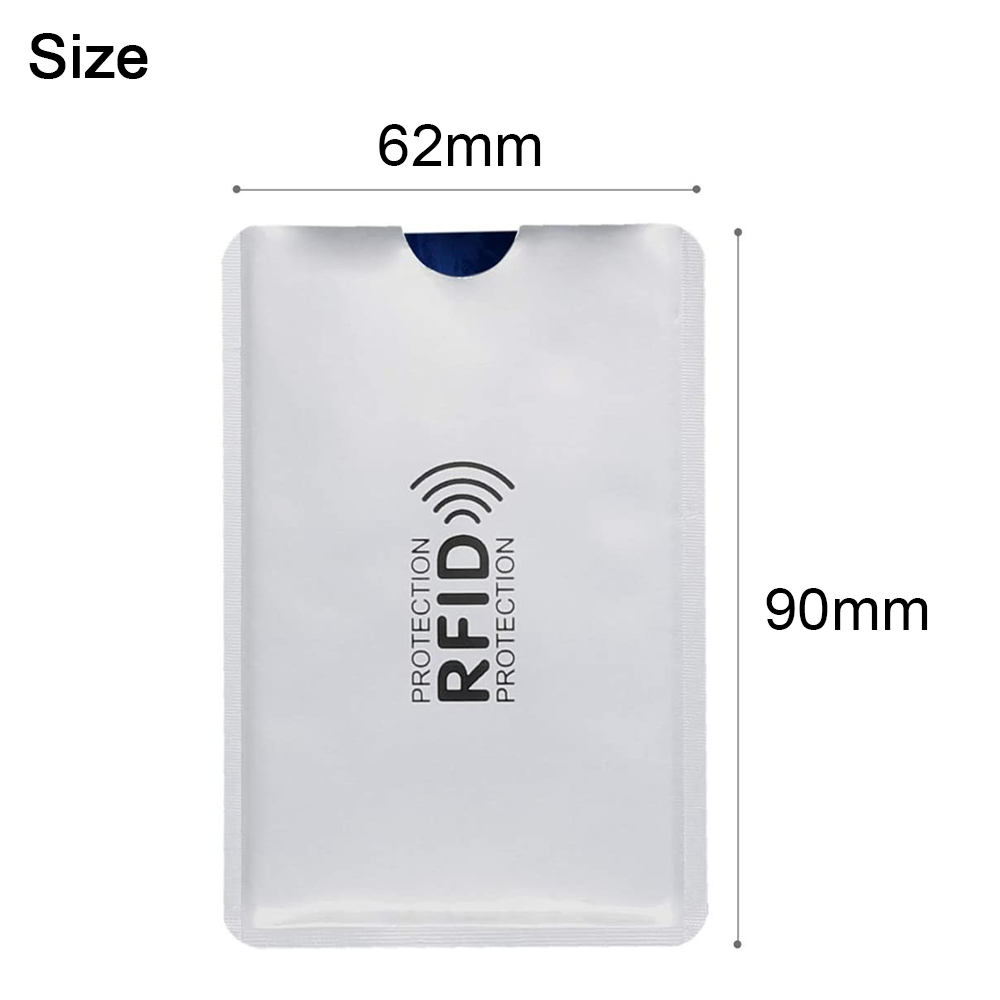 Best Contactless Card Protector Wallet 10 Pcs Business Credit Card Holder  RFID Blocking Sleeve Protector Shield Holder Credit Card Protector Sleeves  Contactless