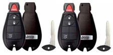 2 Fobik Remote Key For Jeep Grand Cherokee 2008 - 2013 4B IYZ-C01C BEST Quality