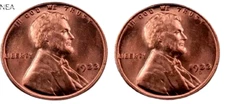 1933+1933-D Lincoln Wheat Penny Cent Lot ~ Gem BU (red) ~ 2 Coin Set