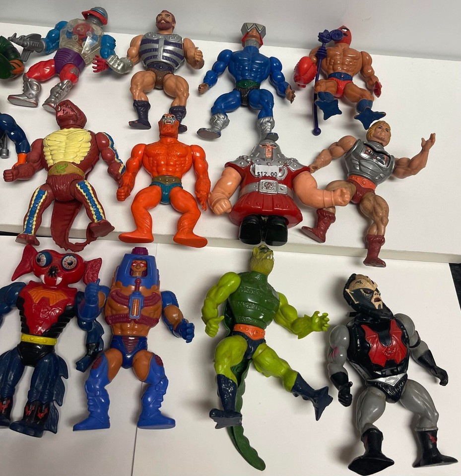 Lithe Man Figure He-Man Vintage Lot of 28 Loose Action Figures - Masters of the Universe ...
