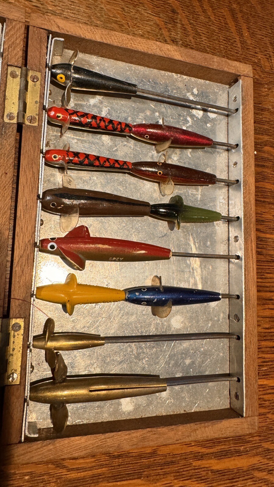 Vintage Fishing Lure Box For Devon Lures … eBay