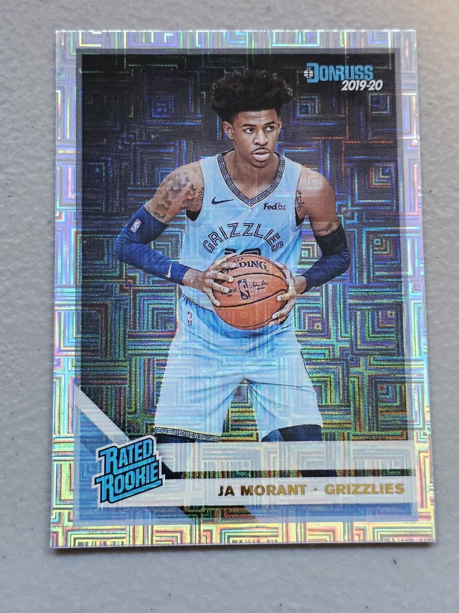 JA MORANT 2019-2020 DONRUSS RATED ROOKIE INFINITE #202 card NBA | eBay