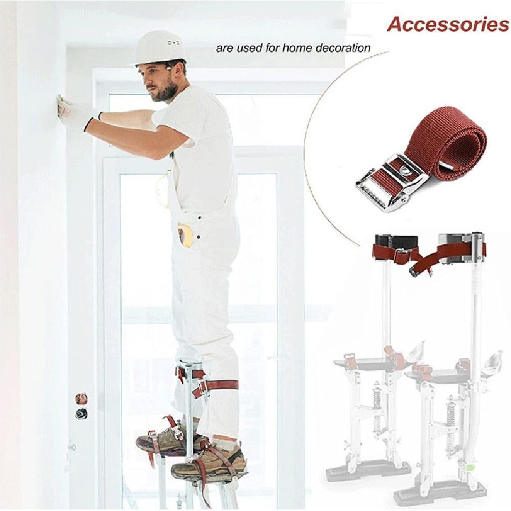 Adjustable Drywall Stilts Straps Tearresistant Leg Strap Kits eBay