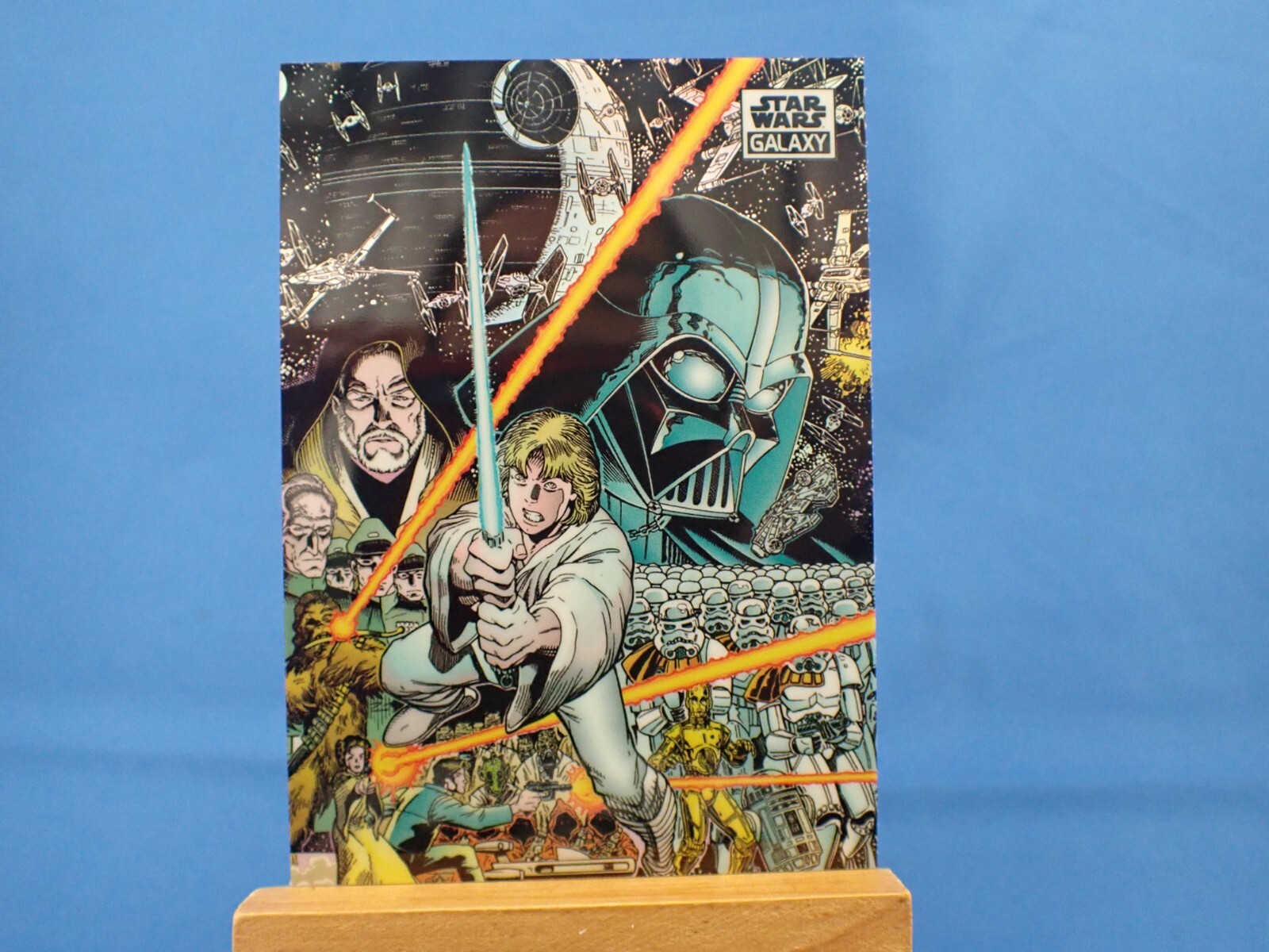 Galaxy's Edge Topps Star Wars Galaxy Chrome 2021 Refractor #30
