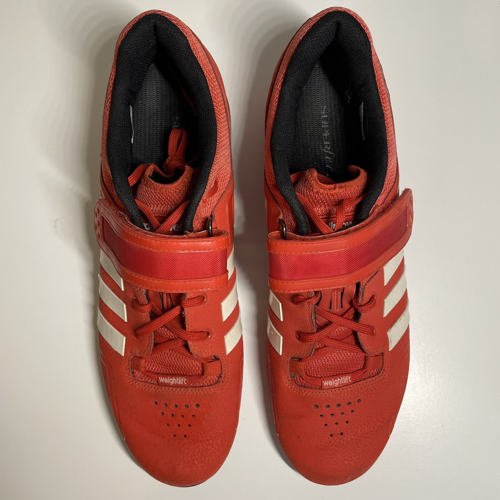 adidas adipower weightlifting shoes red