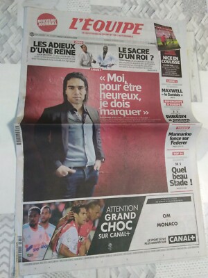 JOURNAL L'EQUIPE 31. AUGUST 2013 + MAGAZIN/OGC NICE/RINER/DECOSSE/FALCAO/LORENZO