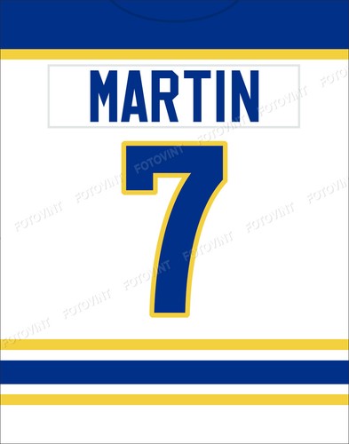 RICK MARTIN Jersey Photo BUFFALO SABRES French Connection / 8x10 11x14 16x20 - Picture 7 of 7