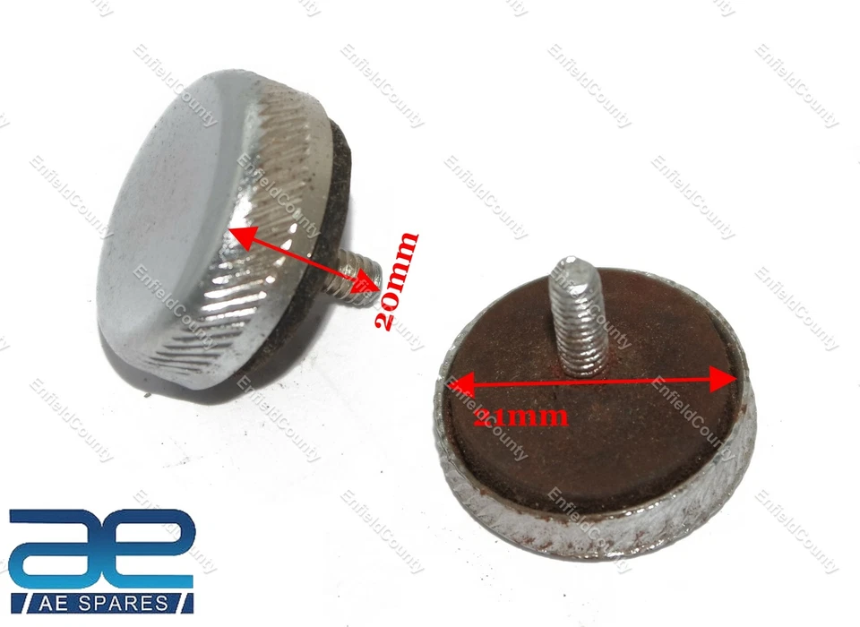 一对车头灯挡板固定螺丝套件适用于 Jawa CZ Parek 摩托车 S2u — 第 2/4 张图片