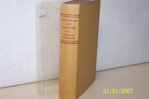 The Sound And The Fury William Faulkner Hardcover First Edition