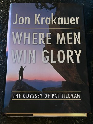 WHERE MEN WIN GLORY by Jon Krakauer (Hardcover, 2009) FIRST EDITION