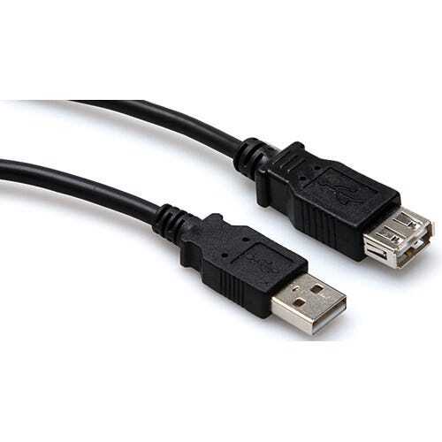 Hosa USB-205AF 5ft USB Extension Cable for Reliable Data Transfer  -image