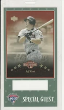 Jeff Kent - 2004 All Star Game Fan Fest Pass - Special Guest - Astros - HOF