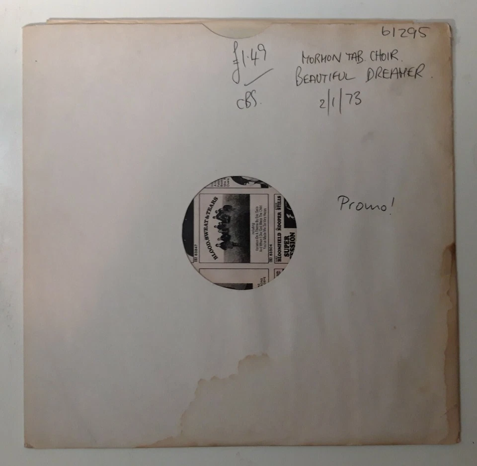 THE FLOCK the flock LP PROMO | 1969 UK CBS 6373 Art Psychedelic Jazz Rock Fusion - Bild 2 von 4