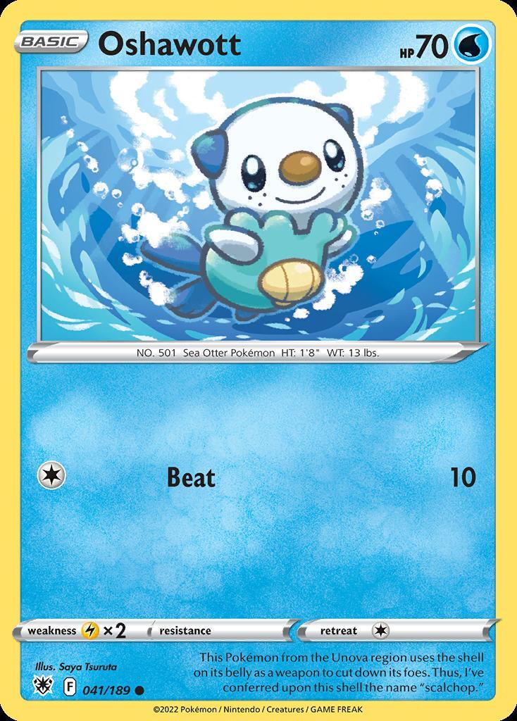 Pokemon Oshawott (41/219) Astral Radiance LP