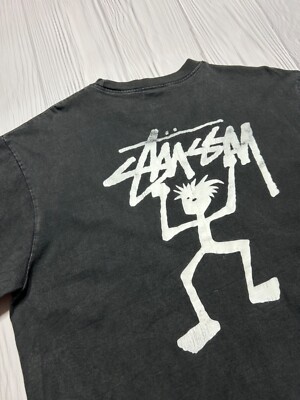 Vintage Made In USA 90s Stussy Tribe Man T Shirt | eBay