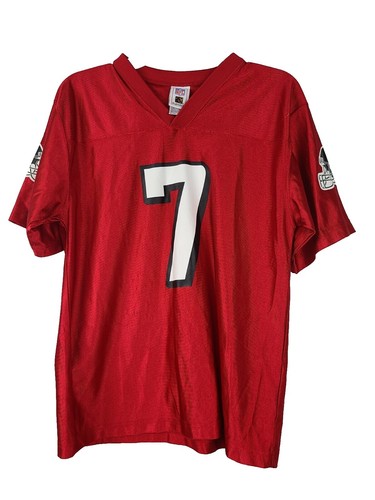 【期間限定値下げ】NFL Falcons VICK 7 レプリカユニフォーム Michael Vick 2003 Atlanta Falcons Red Throwback