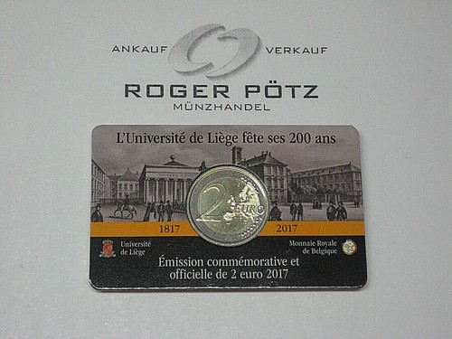2 Euro Gedenkmünze BELGIEN - wahlweise ab 2005 in st in originaler Coincard - Bild 21 von 30