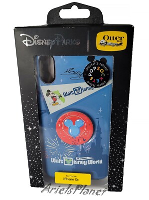Walt Disney World Parks OTTERBOX PopSocket Castle Mickey Mouse iPhone Xr  Cover