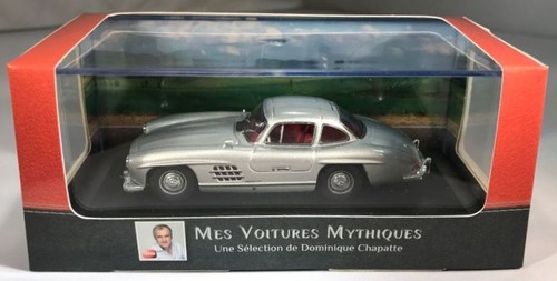 Atlas Mercedes Benz 300 SL W198 1954 1/43 Scale Die Cast Model on Plynth in Case - Picture 2 of 6