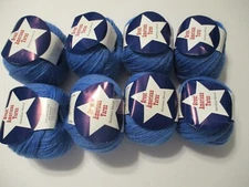 8 SKEINS GREAT AMERICAN YARN-MOHAIR - WOOL - ALPACA - BAMBOO BLEND - 118 YDS EA.