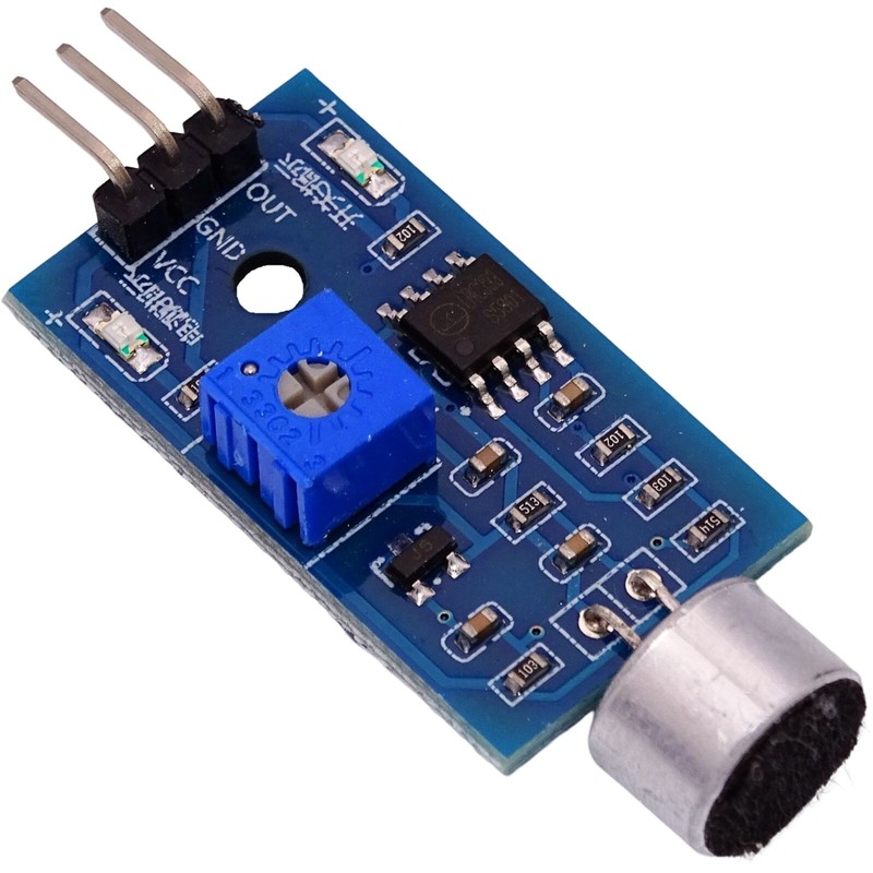 Sound Detector Microphone Sensor LM393 for Arduino Raspberry Pi