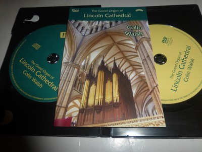 The Grand Organ of Lincoln Cathedral (DVD & CD) [2014] Colin Walsh  