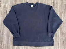 VTG 90s Pro Spirit Select Sweats Sweatshirt XXL Blue Blank Crew Neck USA MADE C1
