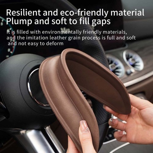 Leak-proof Car Seat Gap Plug Strip Elastic PU Seat Gap Filler Car Supplies - Afbeelding 3 van 14