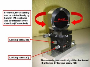 Sigma Koki Cw Ccw Rotary Movmnt Z Axis Assy 50mm Mirror 01 10 140 4 8 Ebay