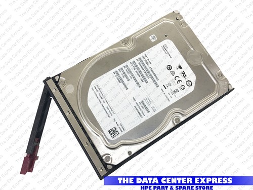HPE 4TB SAS 12G 7.2K LFF LPC 3.5" HDD 833928-B21 834134-001 P12339-003 (SUB) REF - Picture 4 of 5